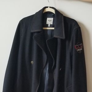 Moschino Jeans Men's Wool Coat